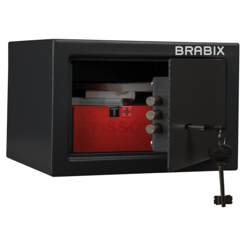Сейф мебельный Brabix SF-170KL, 170х260х230 мм, 291142, S103BR210514 фото 4
